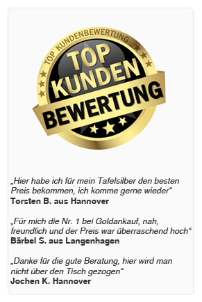 Goldankauf Langenhagen: Kundenbewertung