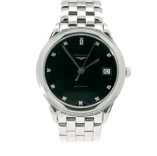 Juwelier Cohrs: Silberne Armbanduhr